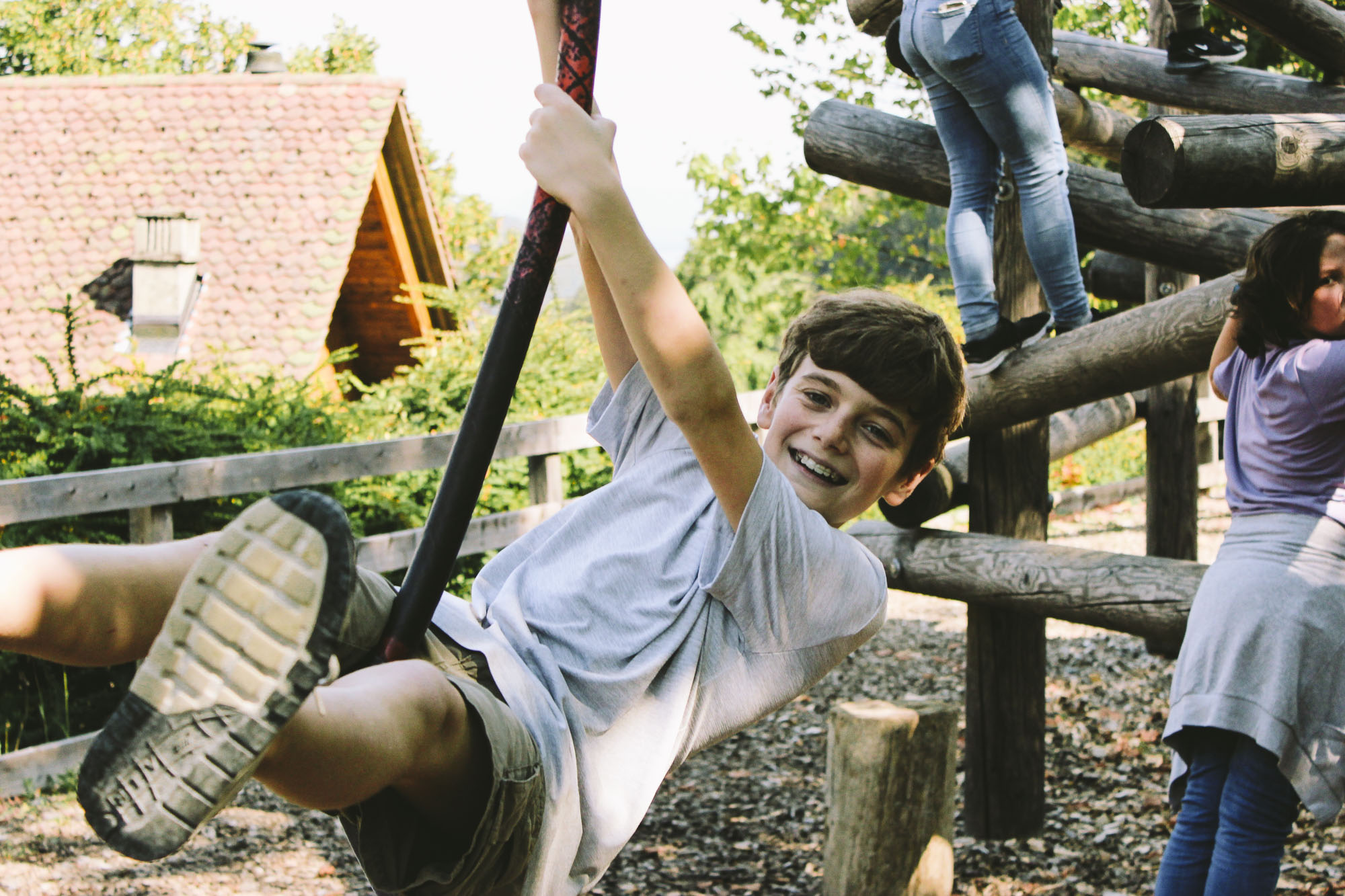 Freude an der k+w Schule in Olten