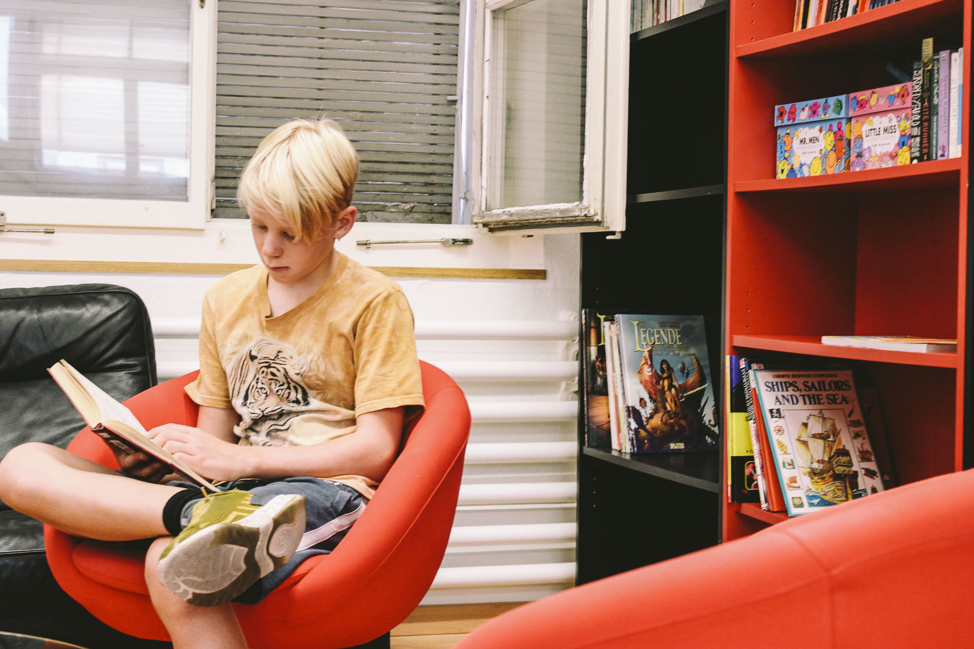 Lesen in der Mediathek der k+w Schule in Olten - Anmeldung jederzit möglich