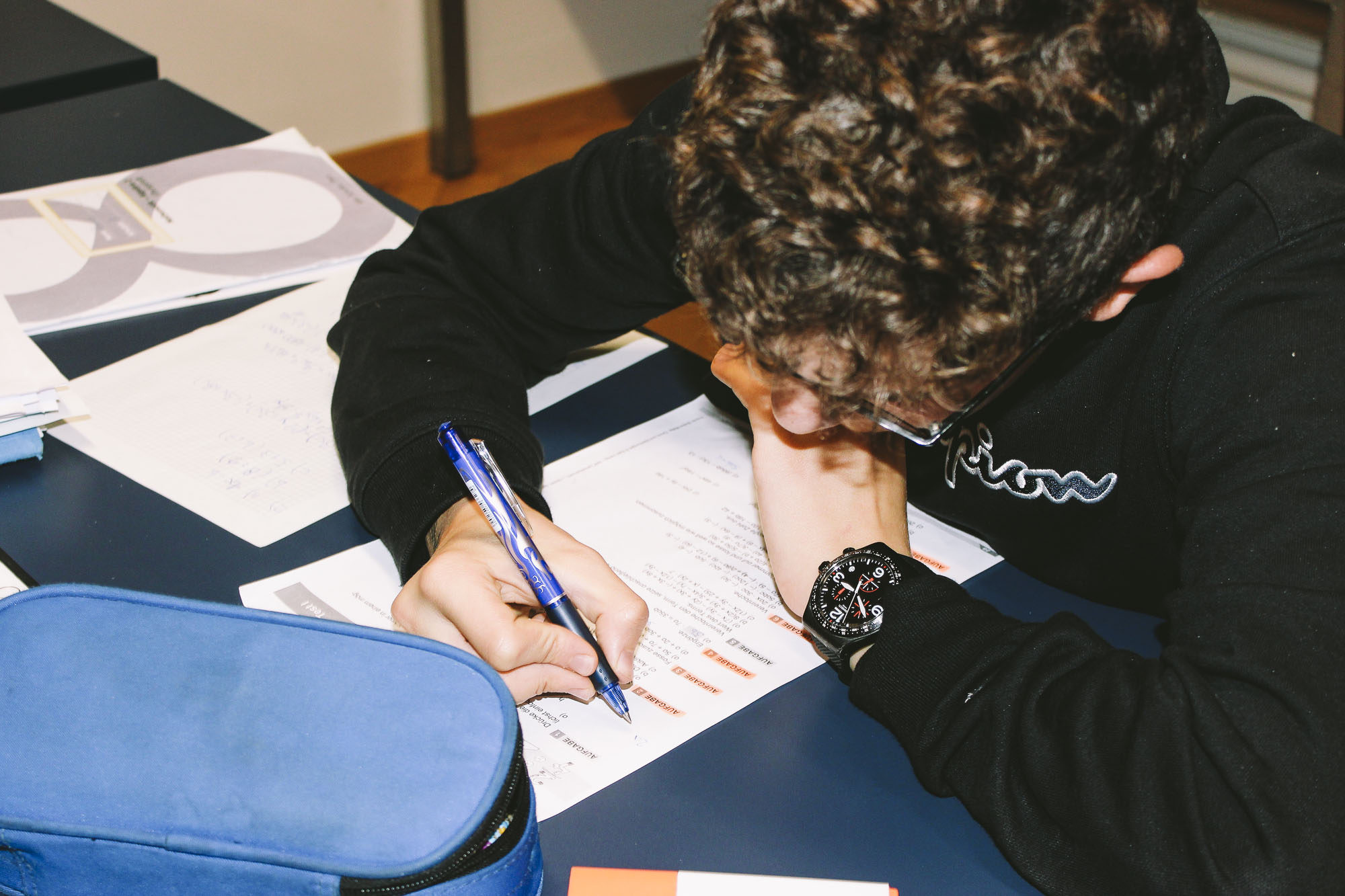 Wochenplan an der k+w Schule in Olten, Sekundar